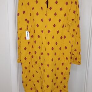 Old Navy Floral Print Dress